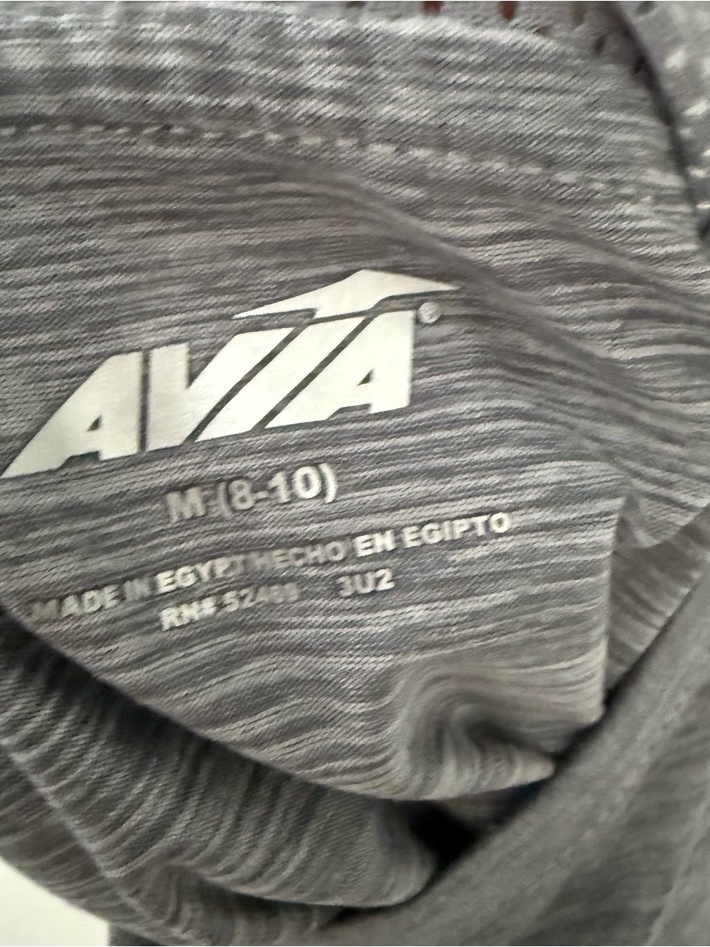 Avia Gray Racerback Athletic Tank - Picture 3 of 4